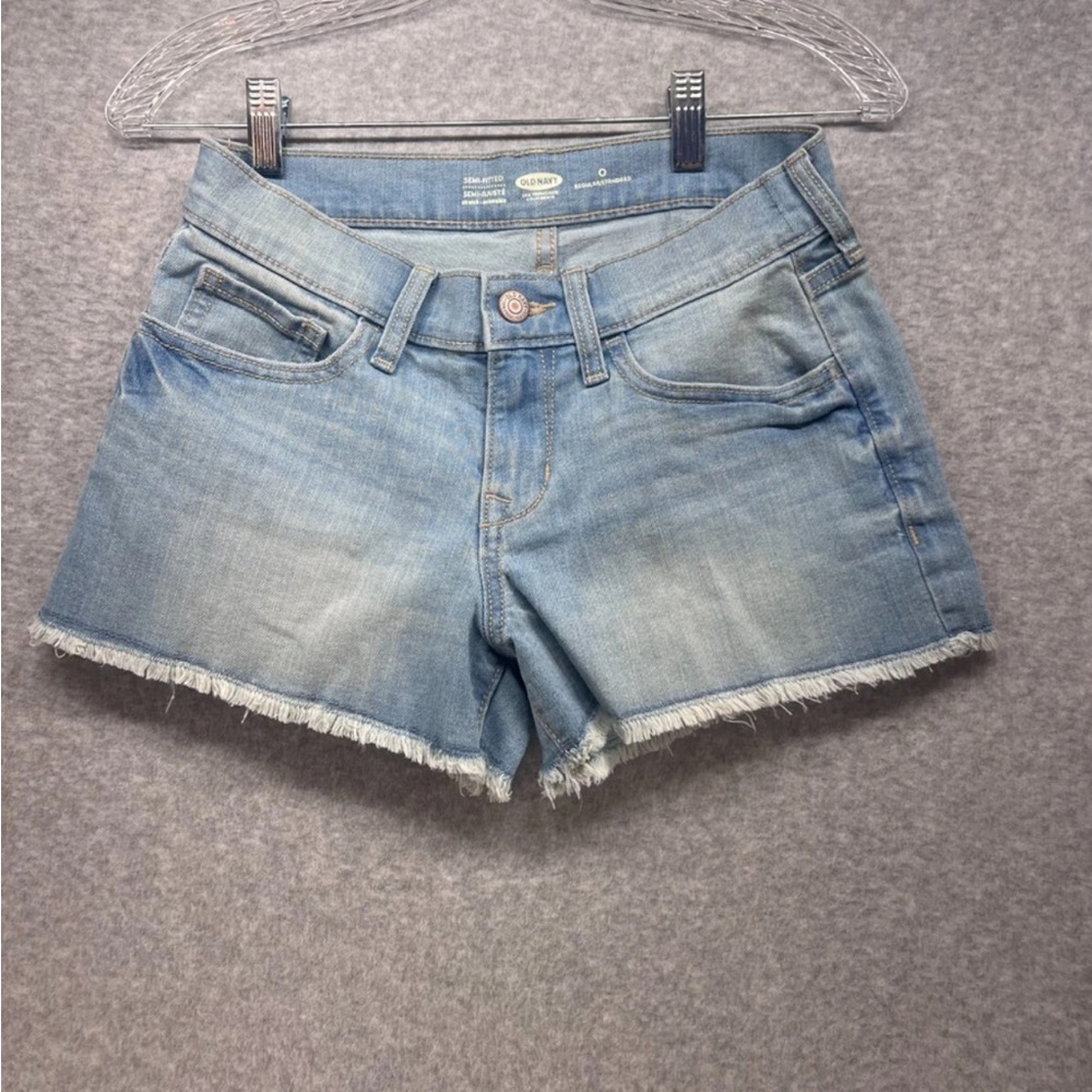 Old Navy Light Blue Denim Jean Shorts